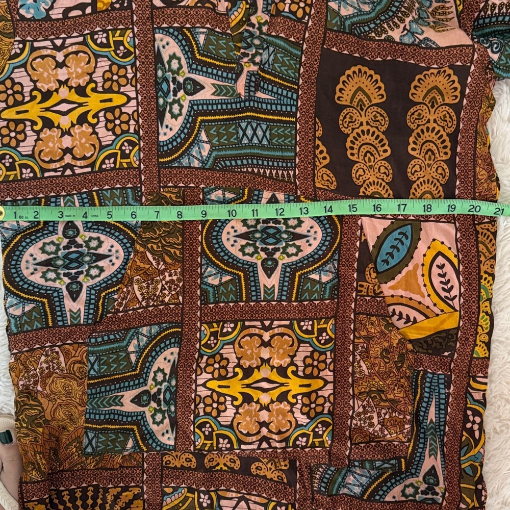 EARTHBOUND Multicolor Patterned Tunic - Picture 9 of 12